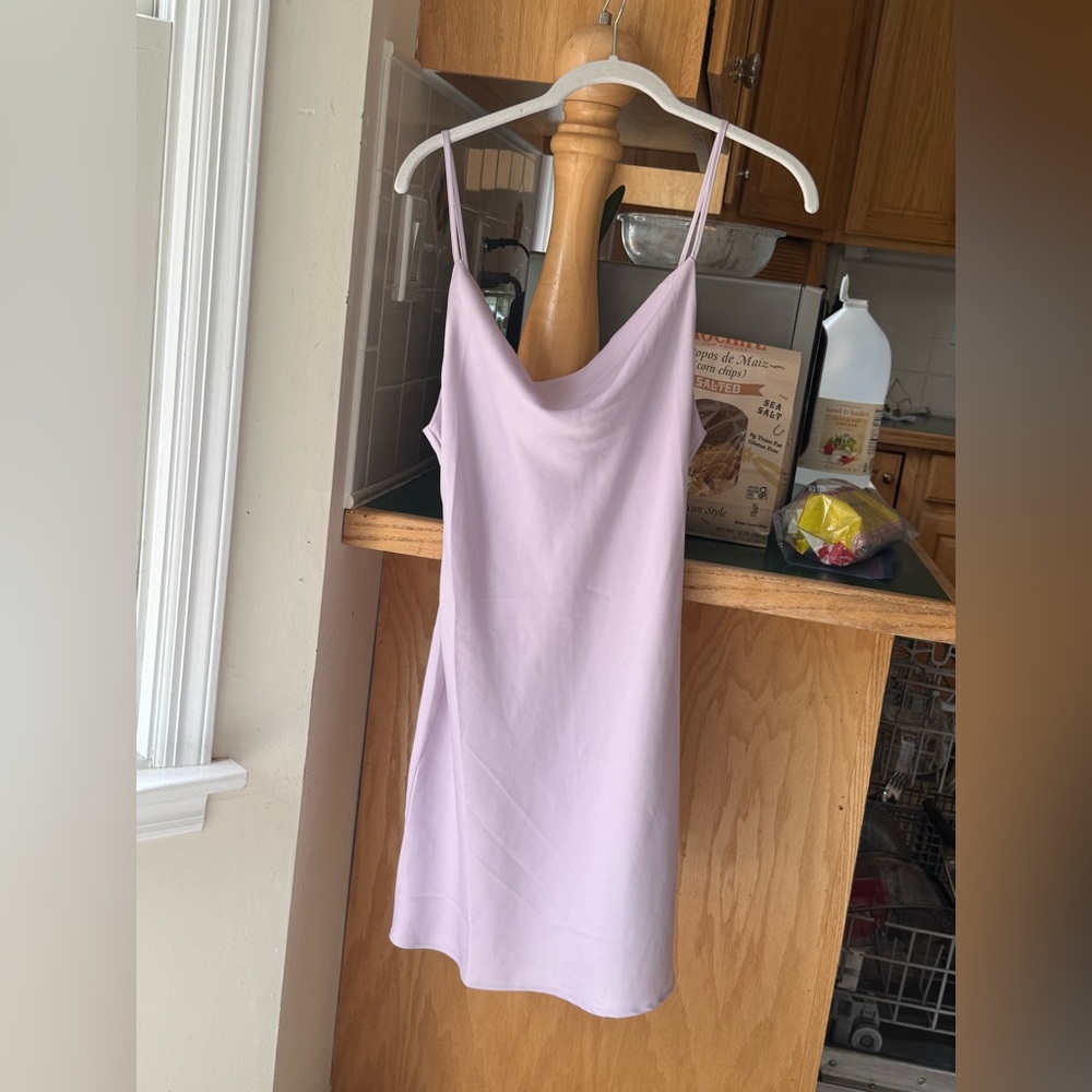Purple Urban Outfitters slip dress